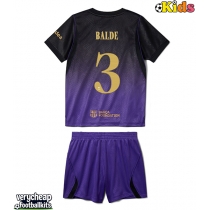 Barcelona Alejandro Balde #3 Replica Away Minikit 2026-27 Short Sleeve (+ pants)